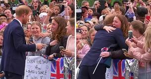 Prince Harry Hugs A Teenage Fan Against Royal Protocol Prince Harry Hugs A Teenage Fan Against Royal Protocol