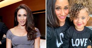 Internautas juram que Akeisha Land, moradora do Missouri e mãe de dois filhos, é irmã gêmea perdida de Meghan Markle Internautas juram que Akeisha Land, moradora do Missouri e mãe de dois filhos, é irmã gêmea perdida de Meghan Markle
