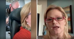 Woman Whose Reclined Airplane Seat Was Repeatedly Punched By Disgruntled Passenger Tells Her Side Woman Whose Reclined Airplane Seat Was Repeatedly Punched By Disgruntled Passenger Tells Her Side