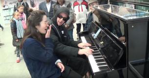 Man Interrupts Girls Playing Classical Piano And Stuns The Crowd Man Interrupts Girls Playing Classical Piano And Stuns The Crowd