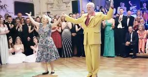 Within Seconds Of Hearing The First Few Bars, Seniors Light Up Floor With High-Flying Swing To Classic Boogie Tune Within Seconds Of Hearing The First Few Bars, Seniors Light Up Floor With High-Flying Swing To Classic Boogie Tune