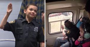9-Year-Old Boy With Terminal Illness Can Cross 9-Year-Old Boy With Terminal Illness Can Cross