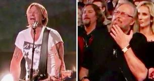 Keith Urban Covers 70s Song As Original Lead Singer Tears Up in Audience Keith Urban Covers 70s Song As Original Lead Singer Tears Up in Audience