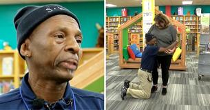 Janitor Who Travels Miles To Work Drops To His Knees When Coworkers Raise $7,000 For A Vehicle Janitor Who Travels Miles To Work Drops To His Knees When Coworkers Raise $7,000 For A Vehicle