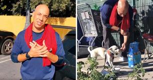 Veterinarian Walks Around California And Treats Homeless People’s Pets For Free Veterinarian Walks Around California And Treats Homeless People’s Pets For Free