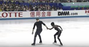 The Sound Of Silence' Begins To Play And Immediately Ice Skaters Make Song Theirs The Sound Of Silence' Begins To Play And Immediately Ice Skaters Make Song Theirs