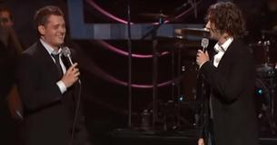 Michael Bublé and Josh Groban Face Off In Musically Impersonating Each Other Michael Bublé and Josh Groban Face Off In Musically Impersonating Each Other