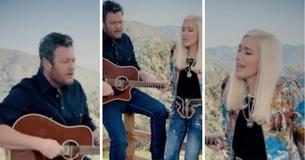 Blake Shelton And Gwen Stefani Perform Acoustic Version Of Blake Shelton And Gwen Stefani Perform Acoustic Version Of