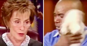 Judge Judy Lets Pooch Run Loose In Courtroom To Choose Owner Himself Judge Judy Lets Pooch Run Loose In Courtroom To Choose Owner Himself