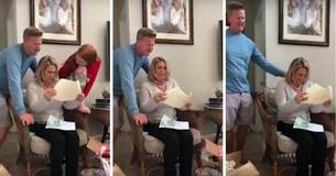 Un hombre de 21 años usa su primer cheque de pago para pagar la hipoteca de sus padres Un hombre de 21 años usa su primer cheque de pago para pagar la hipoteca de sus padres