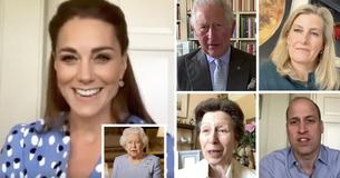 La Reine rejoint Kate Middleton et le Prince William dans un appel vidéo avec des infirmières à l'occasion de la journée internationale des infirmières La Reine rejoint Kate Middleton et le Prince William dans un appel vidéo avec des infirmières à l'occasion de la journée internationale des infirmières