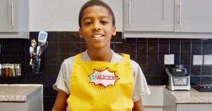 Twelve-Year-Old Vegan Chef Omari McQueen Brings Out His First Cookbook Twelve-Year-Old Vegan Chef Omari McQueen Brings Out His First Cookbook