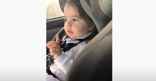 Una adorable bebé asombra a todo el mundo al ritmo de Bruno Mars Una adorable bebé asombra a todo el mundo al ritmo de Bruno Mars