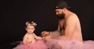 Texas Dad Wears Pink Tutu In Adorable Photoshoot — Proves He'll Do Anything For His Daughter Texas Dad Wears Pink Tutu In Adorable Photoshoot — Proves He'll Do Anything For His Daughter