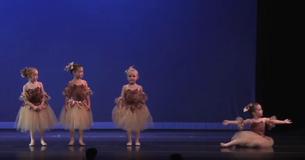 Little Girl Falls During Recital But Swiftly Improvises Little Girl Falls During Recital But Swiftly Improvises
