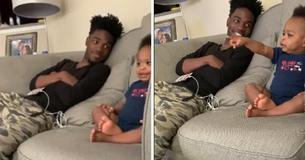 Baby Has Humorously Intense Conversation With His Daddy — Breaks The Internet Baby Has Humorously Intense Conversation With His Daddy — Breaks The Internet