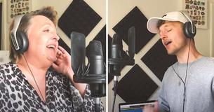 Aspiring Singer And His Mom Are Stealing Hearts With Mother-Son Duet Aspiring Singer And His Mom Are Stealing Hearts With Mother-Son Duet