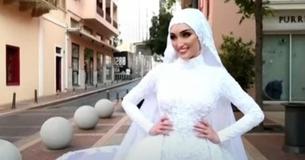 Video Captures Beirut Explosion Disrupting Bride’s Wedding Photo Shoot, Blast Impact Sends Her Running Video Captures Beirut Explosion Disrupting Bride’s Wedding Photo Shoot, Blast Impact Sends Her Running