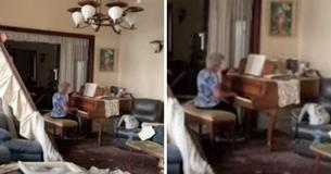 Grandmother Played ‘Auld Lang Syne’ On Piano Among Beirut Explosion Debris Grandmother Played ‘Auld Lang Syne’ On Piano Among Beirut Explosion Debris