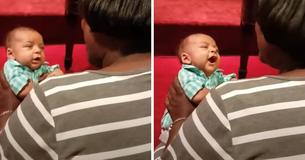 Tiny Newborn Goes To Church And Is Touched By The Hymns Before Joining In With A Passion Tiny Newborn Goes To Church And Is Touched By The Hymns Before Joining In With A Passion
