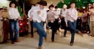 Dancers Do Awesome 'Dancing Cowboy' Item Dancers Do Awesome 'Dancing Cowboy' Item