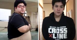 Guy Loses Half Of His Body Weight In Twelve Months And Looks Unrecognizable Guy Loses Half Of His Body Weight In Twelve Months And Looks Unrecognizable