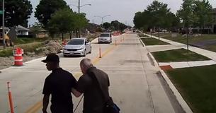 Bus Driver Gets Up Out Of His Seat As He Encounters A Blind Passenger Bus Driver Gets Up Out Of His Seat As He Encounters A Blind Passenger