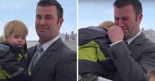 Sorprendieron a viudo y padre de siete niños con un regalo de Navidad adelantado Sorprendieron a viudo y padre de siete niños con un regalo de Navidad adelantado
