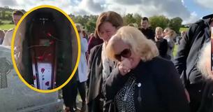 Irsk bedstefar optager sig selv råbende ”Lad mig komme ud” - Datter afspiller dette ved begravelse Irsk bedstefar optager sig selv råbende ”Lad mig komme ud” - Datter afspiller dette ved begravelse