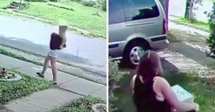 Homem descobre que uma mulher roubou os presentes de aniversário da sua noiva, mas os vizinhos ensinam uma lição à ladra Homem descobre que uma mulher roubou os presentes de aniversário da sua noiva, mas os vizinhos ensinam uma lição à ladra