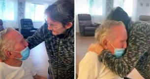 Couple Married For Sixty Years Share Incredible Reunion Following 215 Day Separation Couple Married For Sixty Years Share Incredible Reunion Following 215 Day Separation
