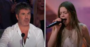 Shy Thirteen-Year-Old Stuns Simon Cowell With Her Strong Voice Shy Thirteen-Year-Old Stuns Simon Cowell With Her Strong Voice