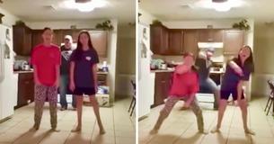 Dad Crashes His Daughters’ Dance Video—Smooth Moves Gain Him Internet Fame Dad Crashes His Daughters’ Dance Video—Smooth Moves Gain Him Internet Fame
