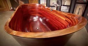Former Boat Builder Currently Makes Extraordinary Wooden Bathtubs Former Boat Builder Currently Makes Extraordinary Wooden Bathtubs