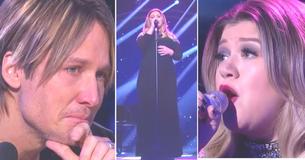 Kelly Clarkson Performs Chilling Emotional Song On Idol And Keith Urban Can't Help But Break Down Kelly Clarkson Performs Chilling Emotional Song On Idol And Keith Urban Can't Help But Break Down