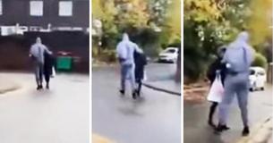Live Recording Shows Woman Bravely Rescuing Young Girl From Being Abducted En-Route To School Live Recording Shows Woman Bravely Rescuing Young Girl From Being Abducted En-Route To School