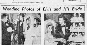 A Look Back At Elvis And Priscilla's Lavish Wedding: From The Proposal To The Cake A Look Back At Elvis And Priscilla's Lavish Wedding: From The Proposal To The Cake
