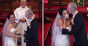 Bride Doesn’t Know The Reason For Groom Stalling Marriage Ceremony — Then He Points Towards The Balcony Bride Doesn’t Know The Reason For Groom Stalling Marriage Ceremony — Then He Points Towards The Balcony