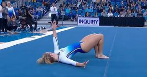 Gymnast Delivers ‘Dark & Foreboding’ Performance Making Audience Scream Gymnast Delivers ‘Dark & Foreboding’ Performance Making Audience Scream