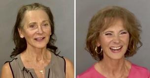 68-årig fru imponerar på sin yngre make med sin nya makeover 68-årig fru imponerar på sin yngre make med sin nya makeover