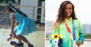 Girl Gains Internet Attention At 7 For Skateboarding In A Fairy Costume, Becomes Olympic Champion At 13 Girl Gains Internet Attention At 7 For Skateboarding In A Fairy Costume, Becomes Olympic Champion At 13