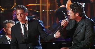 Michael Bublé Performing ‘Home’ With Blake Shelton Has One Holding Back Tears Michael Bublé Performing ‘Home’ With Blake Shelton Has One Holding Back Tears