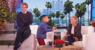 8-Year-Old Belts Out Ed Sheeran Hit For Ellen, Has No Idea The Singer Is Right Behind Him 8-Year-Old Belts Out Ed Sheeran Hit For Ellen, Has No Idea The Singer Is Right Behind Him