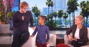 8-Year-Old Belts Out Ed Sheeran Hit For Ellen, Has No Idea The Singer Is Right Behind Him 8-Year-Old Belts Out Ed Sheeran Hit For Ellen, Has No Idea The Singer Is Right Behind Him