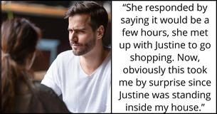 Boyfriend Thinks GF May Be Cheating After She Lies About Her Whereabouts, But Situation Takes Wholesome Turn Boyfriend Thinks GF May Be Cheating After She Lies About Her Whereabouts, But Situation Takes Wholesome Turn