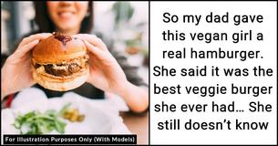 Vegan Gets Served Meat Burger Without Actually Knowing It —Her Experience Led To Crucial Discussion Vegan Gets Served Meat Burger Without Actually Knowing It —Her Experience Led To Crucial Discussion