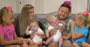 Couple Adopts Two Sisters And Two Weeks Later Mom Discovers She's Pregnant With Twins Couple Adopts Two Sisters And Two Weeks Later Mom Discovers She's Pregnant With Twins