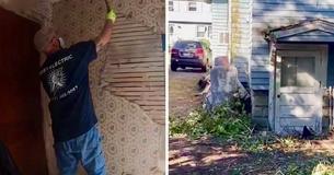 Un électricien commence une mission pour réparer la maison d'une femme âgée après avoir vu l'état déplorable dans lequel elle se trouvait Un électricien commence une mission pour réparer la maison d'une femme âgée après avoir vu l'état déplorable dans lequel elle se trouvait