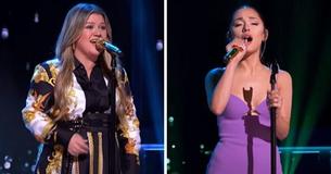 Kelly Clarkson & Ariana Grande Stand Off In Pop Diva Medley 'Showdown' Kelly Clarkson & Ariana Grande Stand Off In Pop Diva Medley 'Showdown'