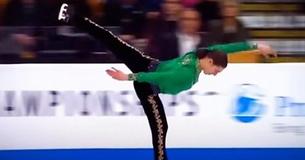 19-Year-Old Figure Skater Performs Irish Riverdance Routine On Ice That Brings Spectators To Their Feet 19-Year-Old Figure Skater Performs Irish Riverdance Routine On Ice That Brings Spectators To Their Feet